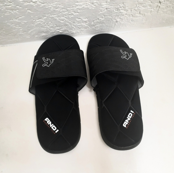 velcro slides mens